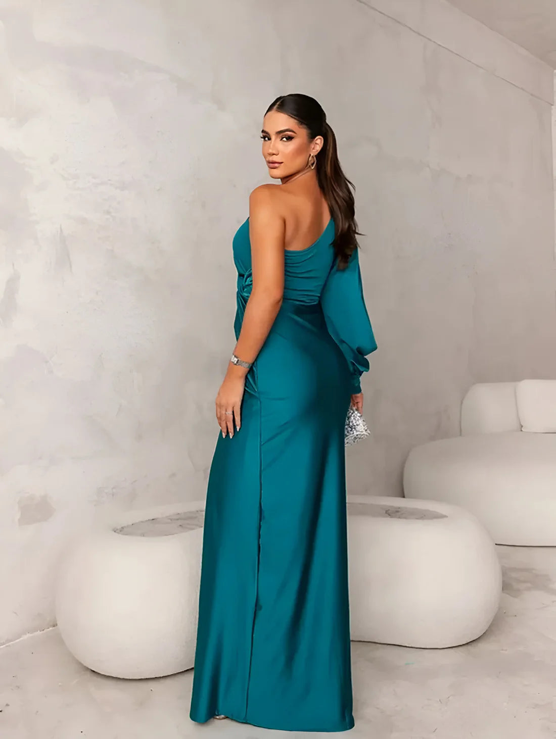 Elegant Satin Dress
