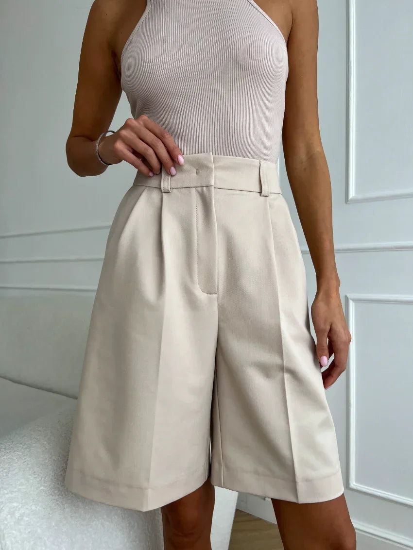 Nayla High-Waisted Y2K Shorts