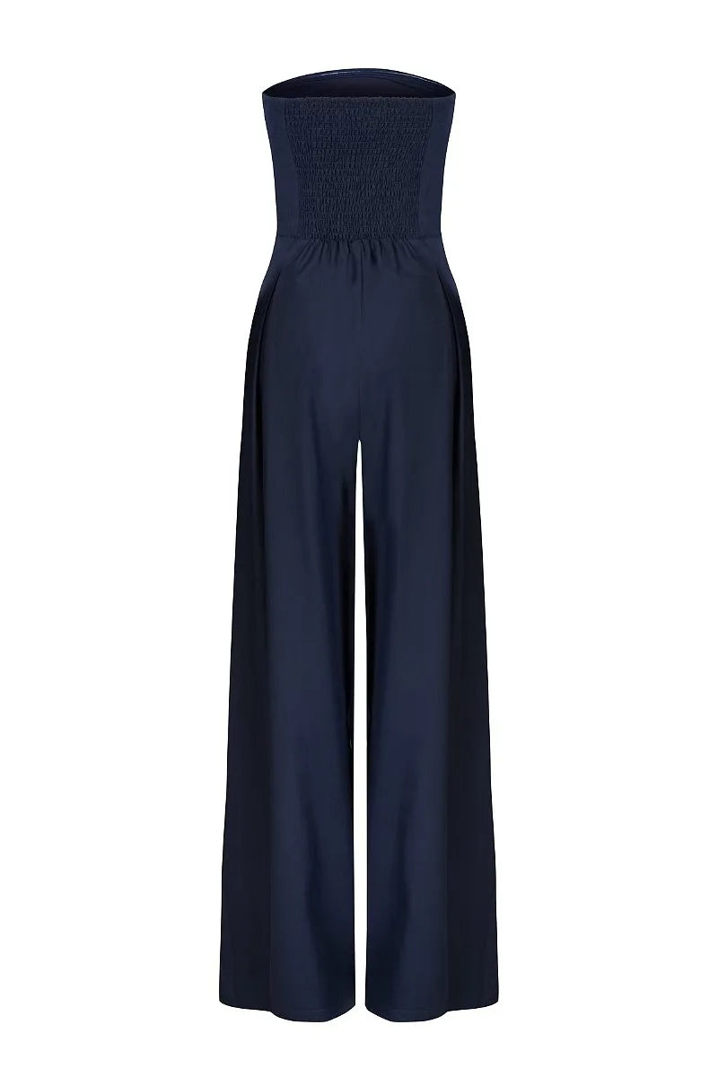 Avenna Strapless Wide-Leg Jumpsuit