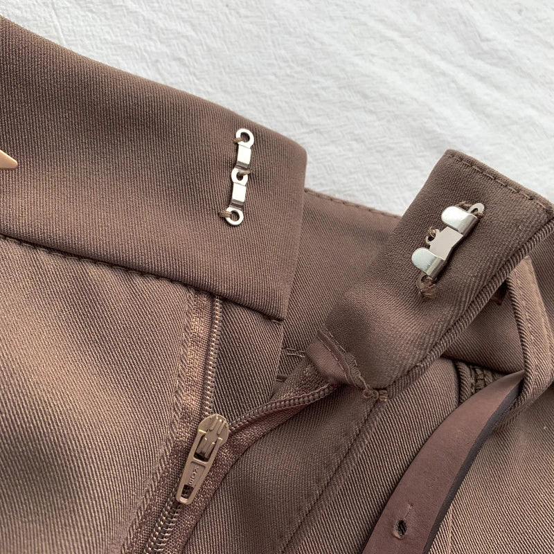 Arden Belted A-Line Shorts