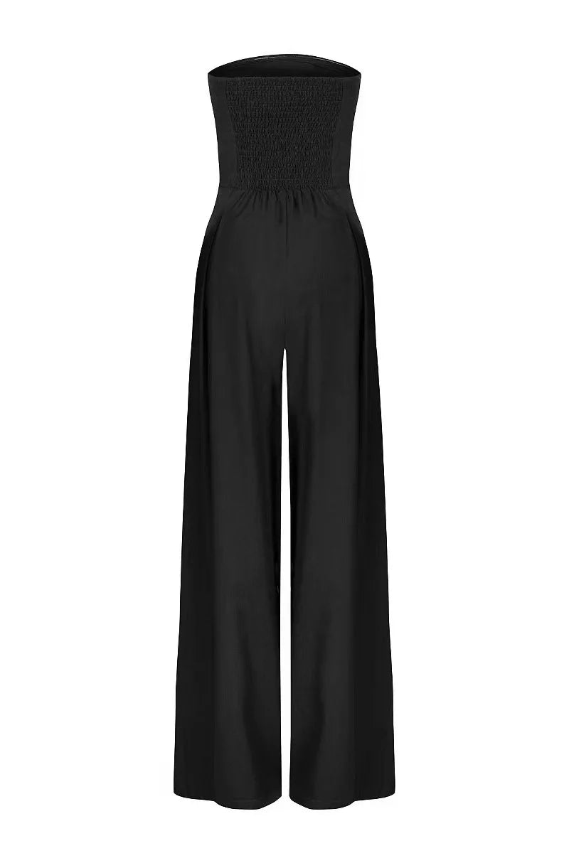 Avenna Strapless Wide-Leg Jumpsuit