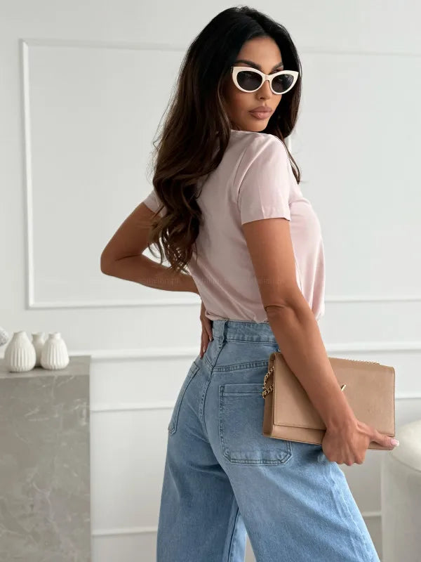 Tessia Slim Fit V-Neck T-Shirt