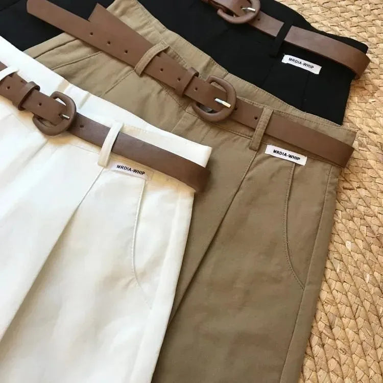Elise Cotton A-Line Shorts