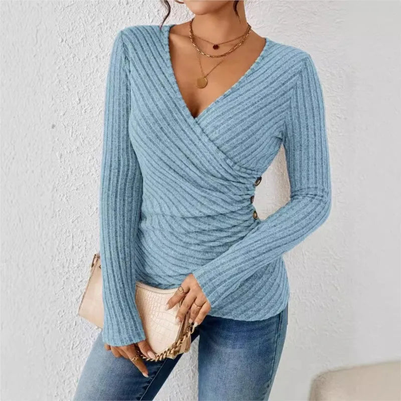 Nerina Ribbed Bodycon Knit Top