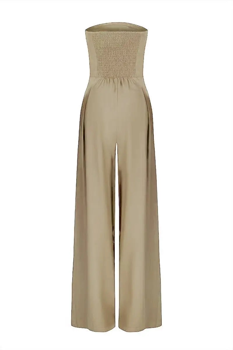 Avenna Strapless Wide-Leg Jumpsuit