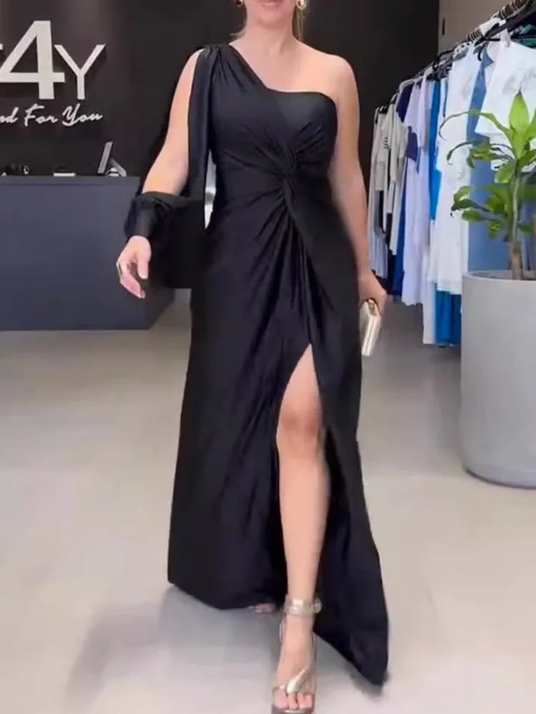 Elegant Satin Dress