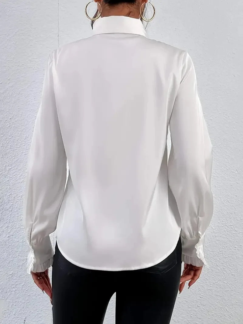 Maela Ruffled Layered Boho Blouse