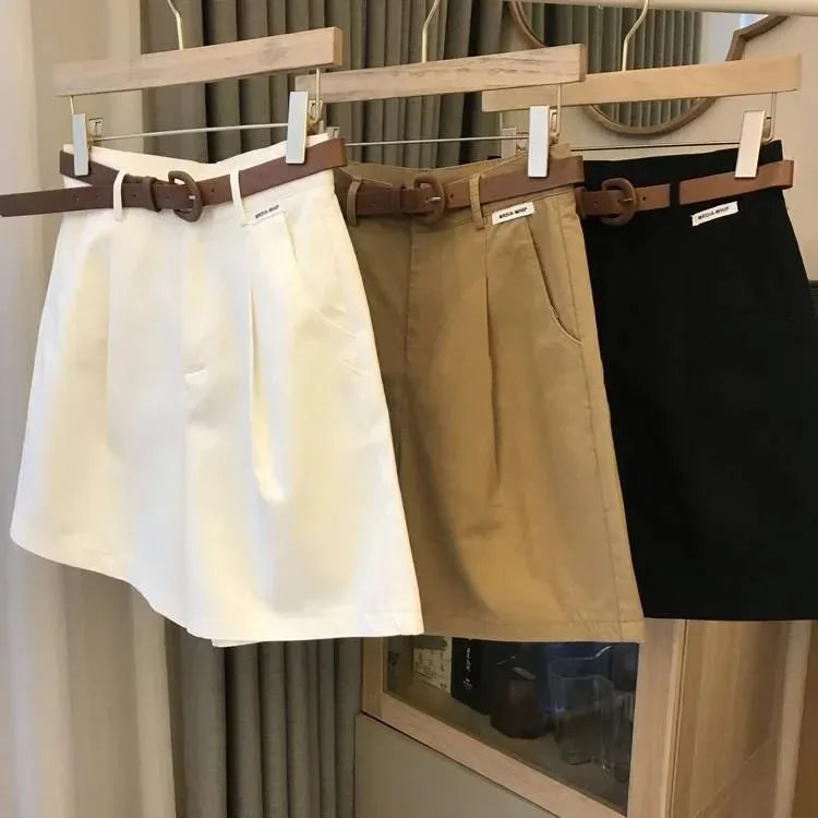 Elise Cotton A-Line Shorts
