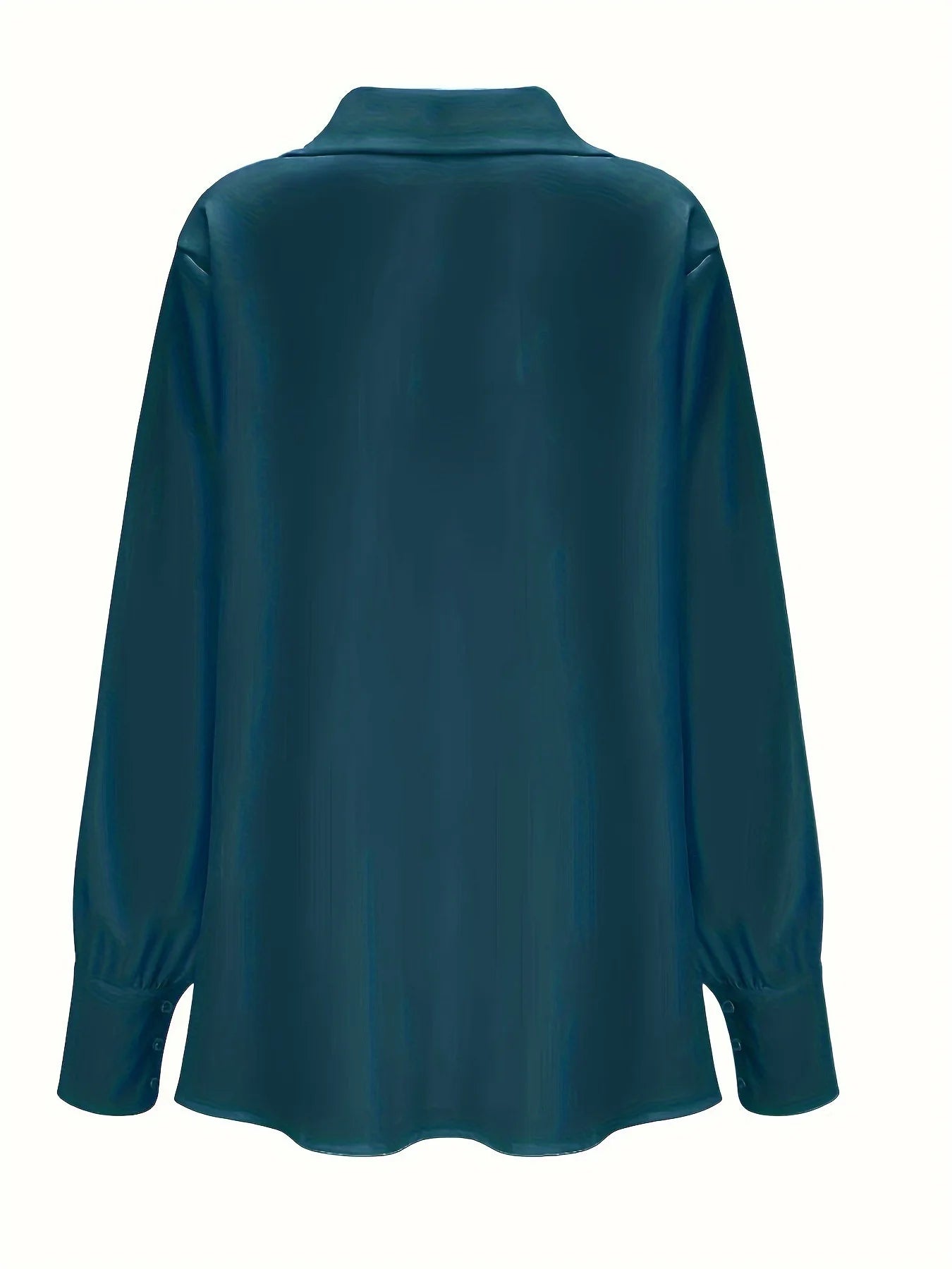 Elena Cowl Neck Fold-Over Blouse