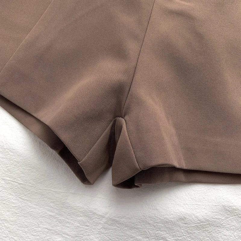 Arden Belted A-Line Shorts