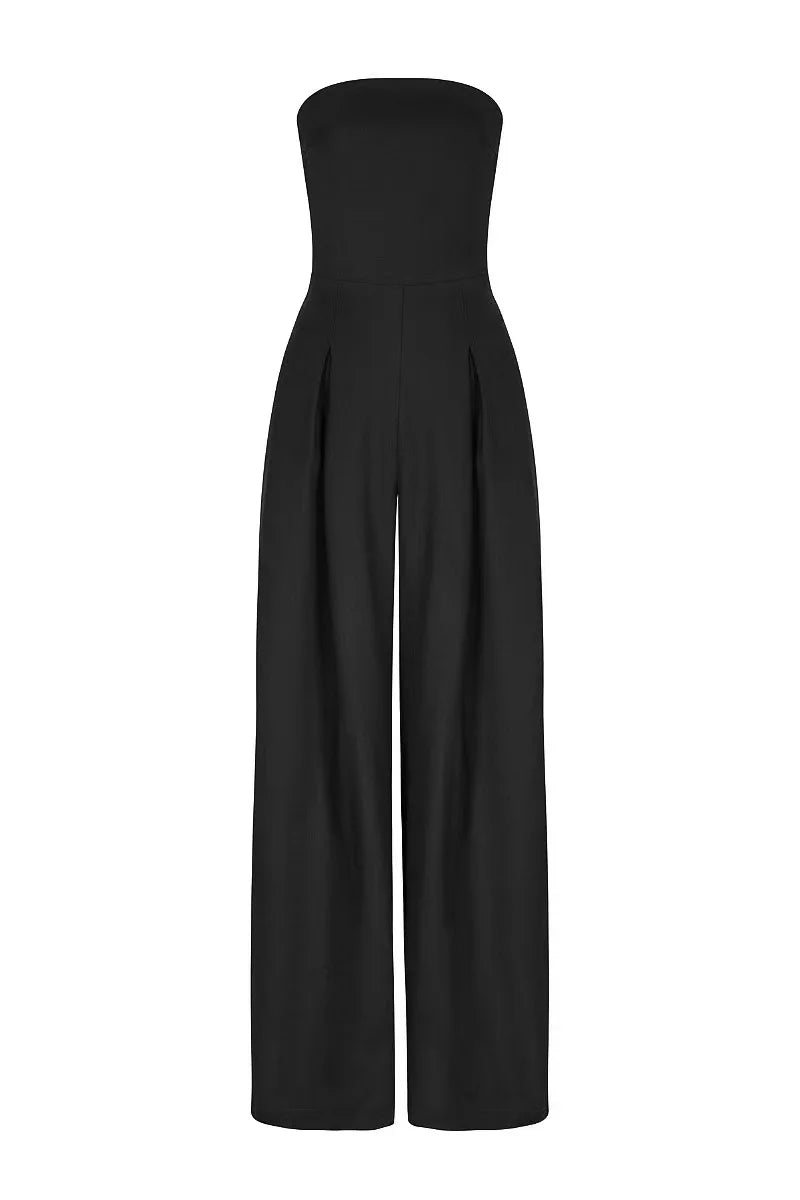 Avenna Strapless Wide-Leg Jumpsuit