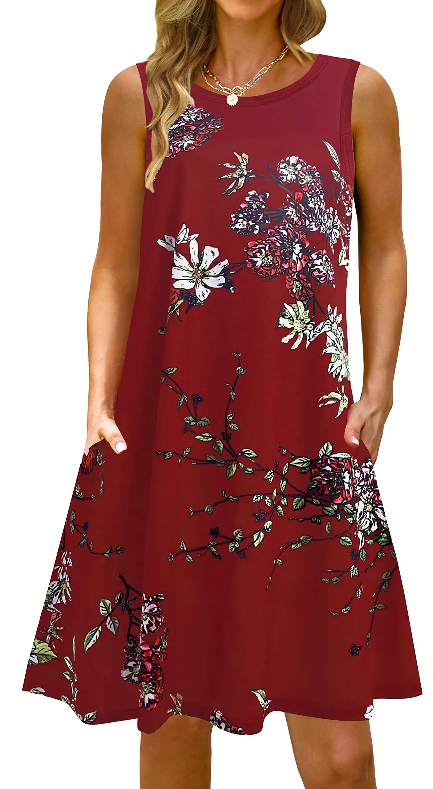 Ariana Bohemian Print Pocket Maxi Dress
