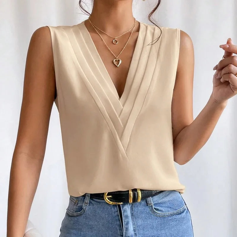 Sienna Layered V-Neck Tank Top