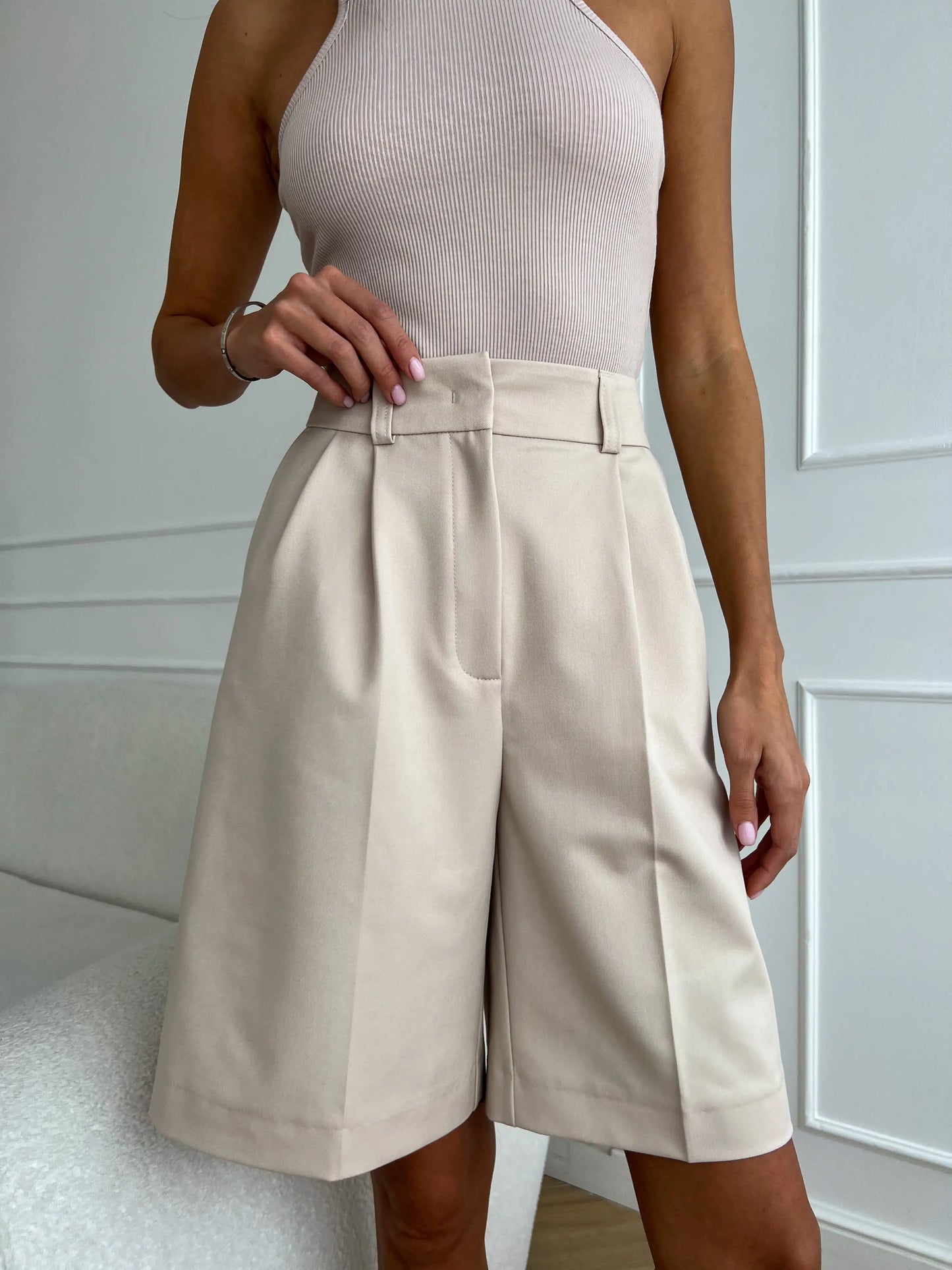 Nayla High-Waisted Y2K Shorts