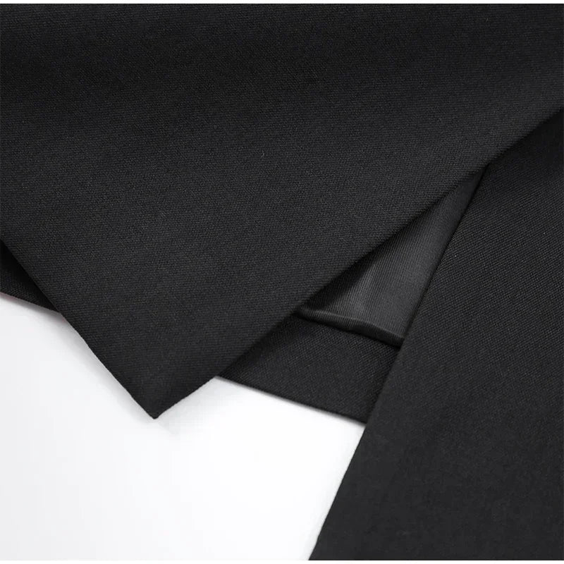 Arvella Black Blazer Mini Dress