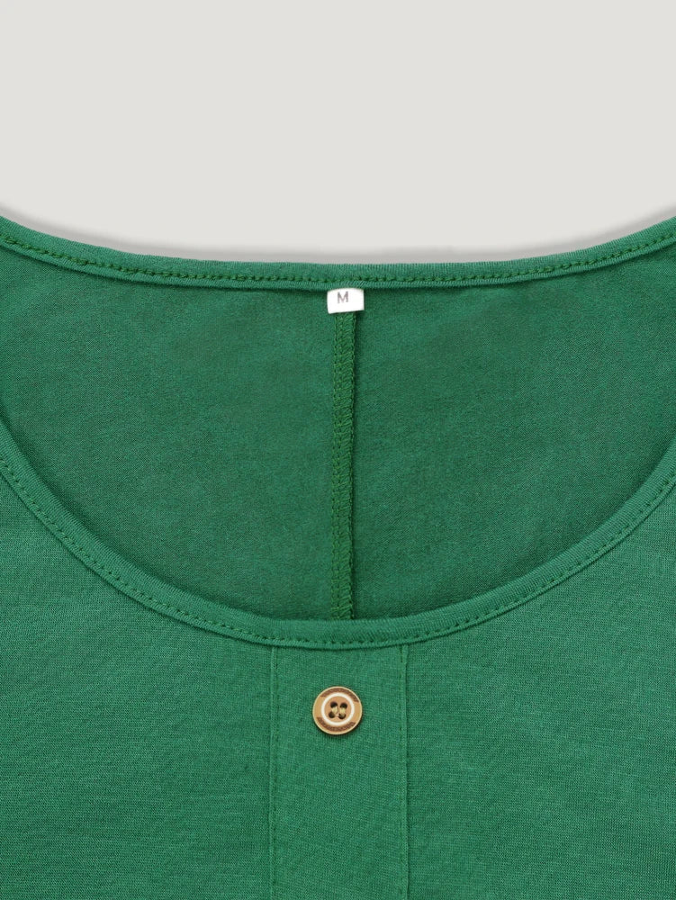 Daniela Buttoned Waist-Cinched Shirt Dress