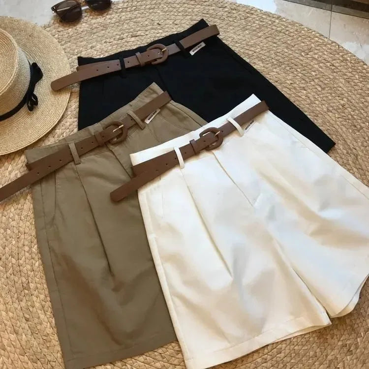 Elise Cotton A-Line Shorts