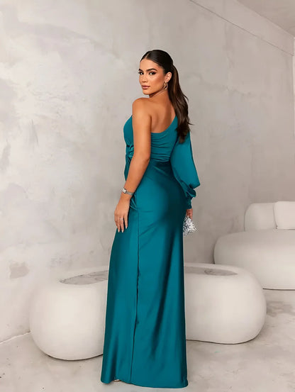 Elegant Satin Dress 