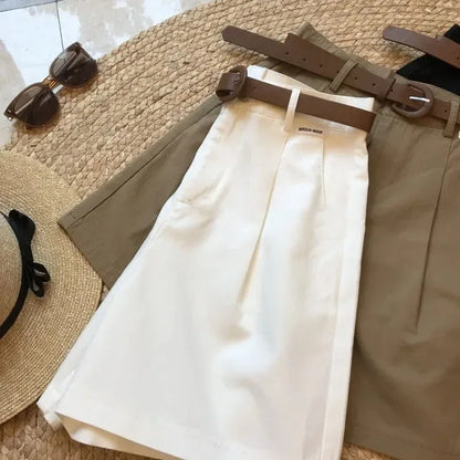 Elise Cotton A-Line Shorts