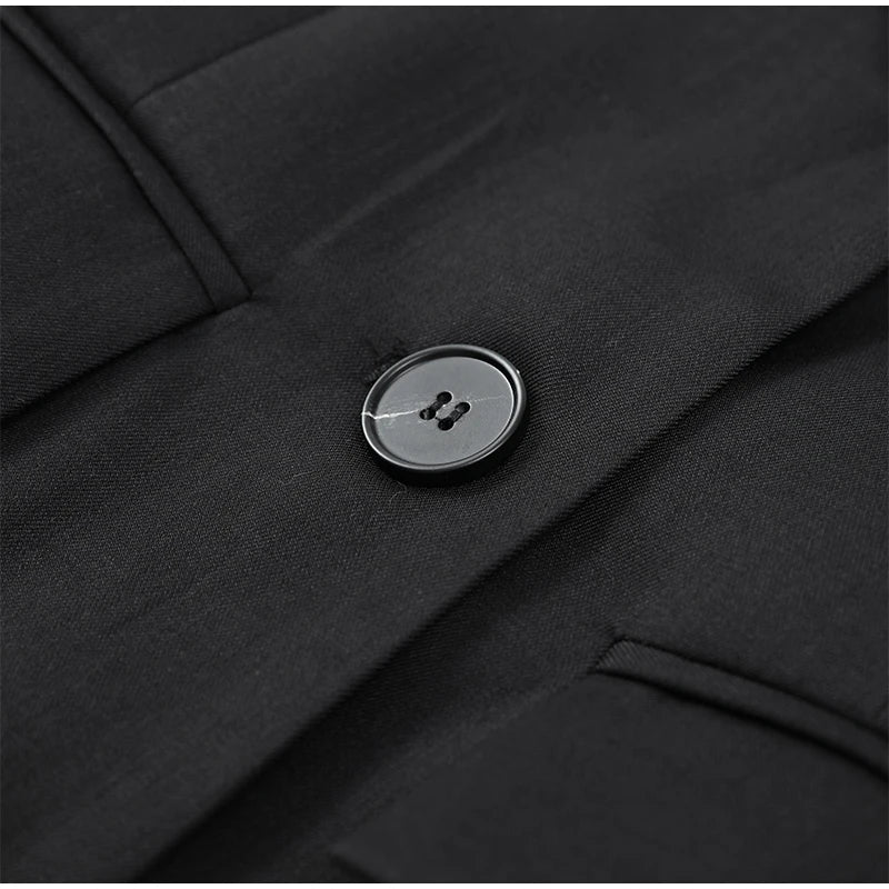Arvella Black Blazer Mini Dress