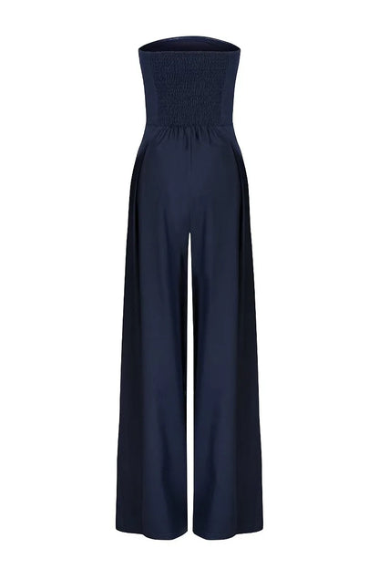 Avenna Strapless Wide-Leg Jumpsuit