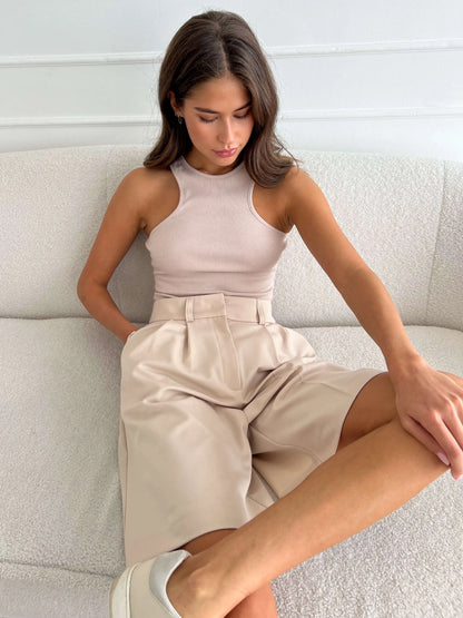 Nayla High-Waisted Y2K Shorts