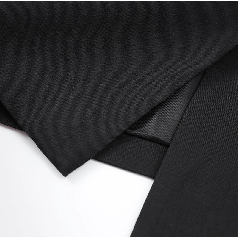 Arvella Black Blazer Mini Dress