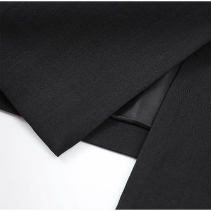 Arvella Black Blazer Mini Dress