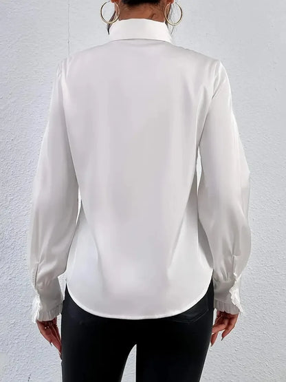 Maela Ruffled Layered Boho Blouse