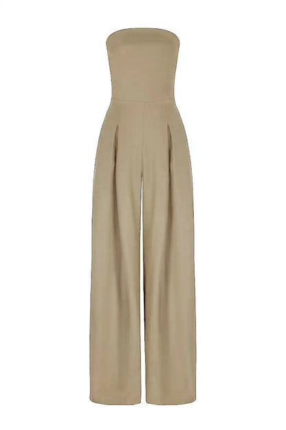 Avenna Strapless Wide-Leg Jumpsuit