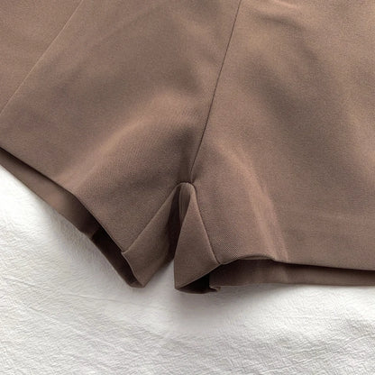Arden Belted A-Line Shorts