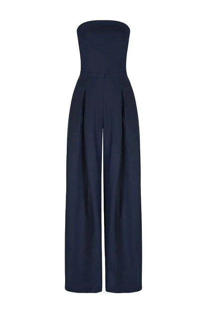 Avenna Strapless Wide-Leg Jumpsuit