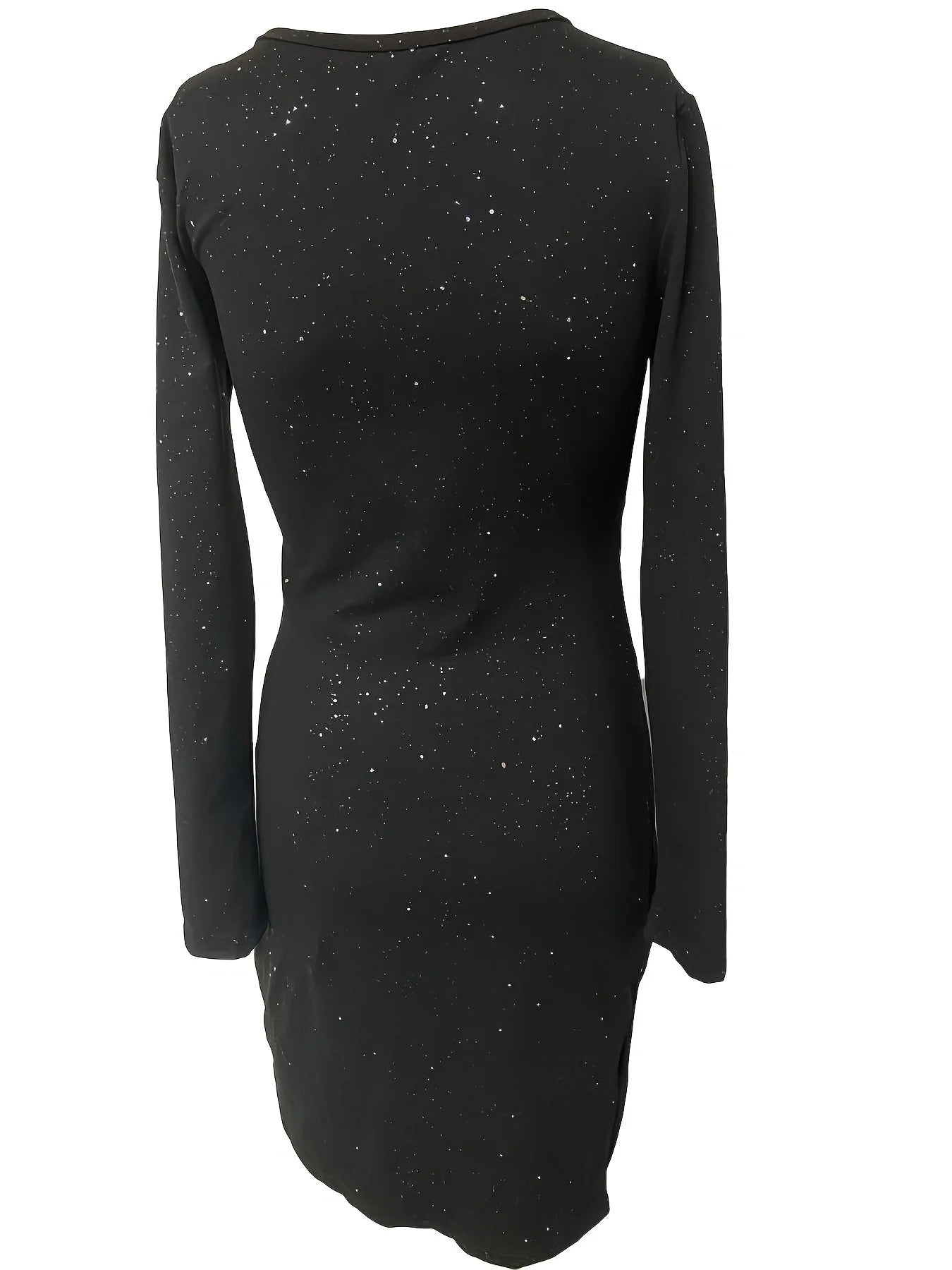 Avelyn Wrap Bodycon Mini Dress