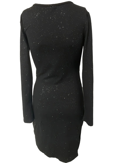 Avelyn Wrap Bodycon Mini Dress