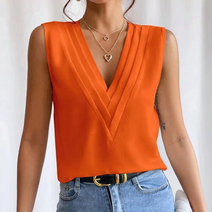 Sienna Layered V-Neck Tank Top
