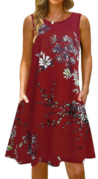 Ariana Bohemian Print Pocket Maxi Dress
