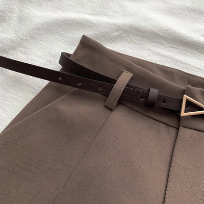Arden Belted A-Line Shorts