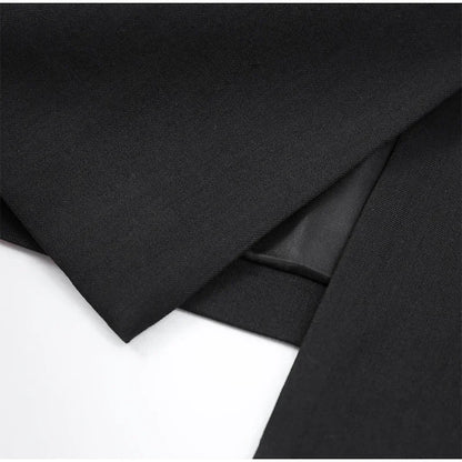 Arvella Black Blazer Mini Dress