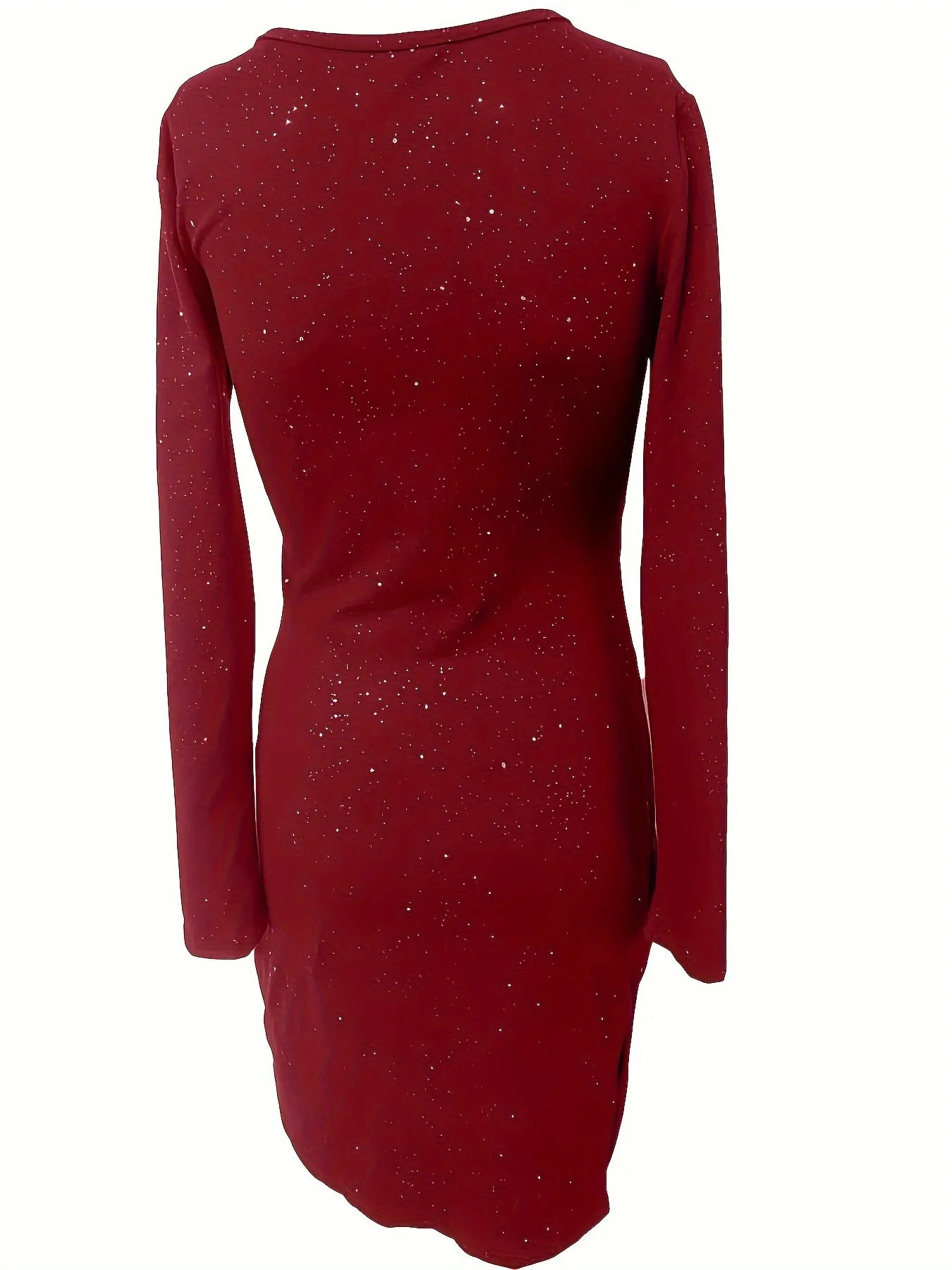 Avelyn Wrap Bodycon Mini Dress