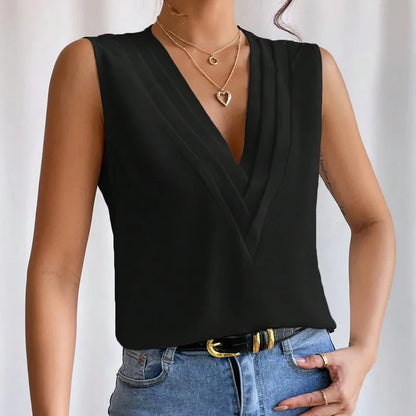 Sienna Layered V-Neck Tank Top