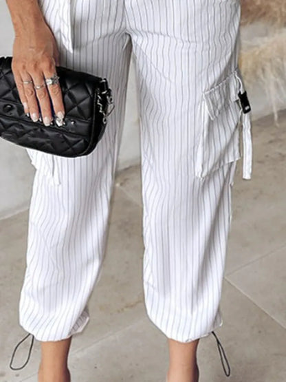 Alora Striped Vest & Pants Set
