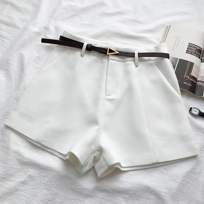 Arden Belted A-Line Shorts